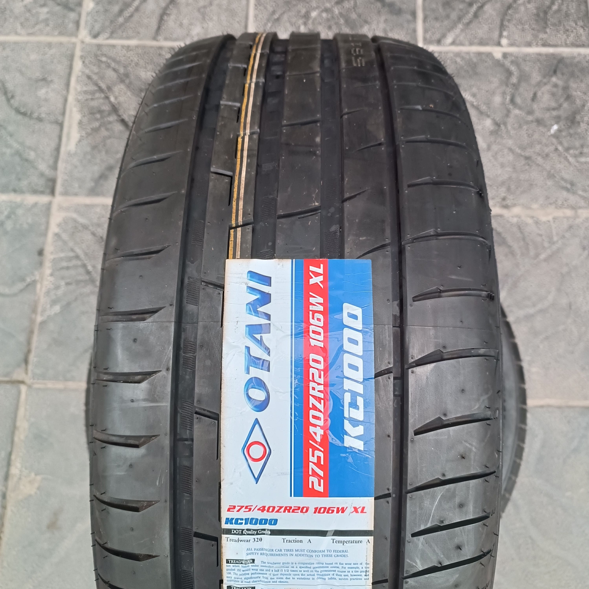 Lốp Otani 275/40R20 KC1000 Lốp Vinfast Lux SA